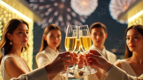 Champagne Toast Party