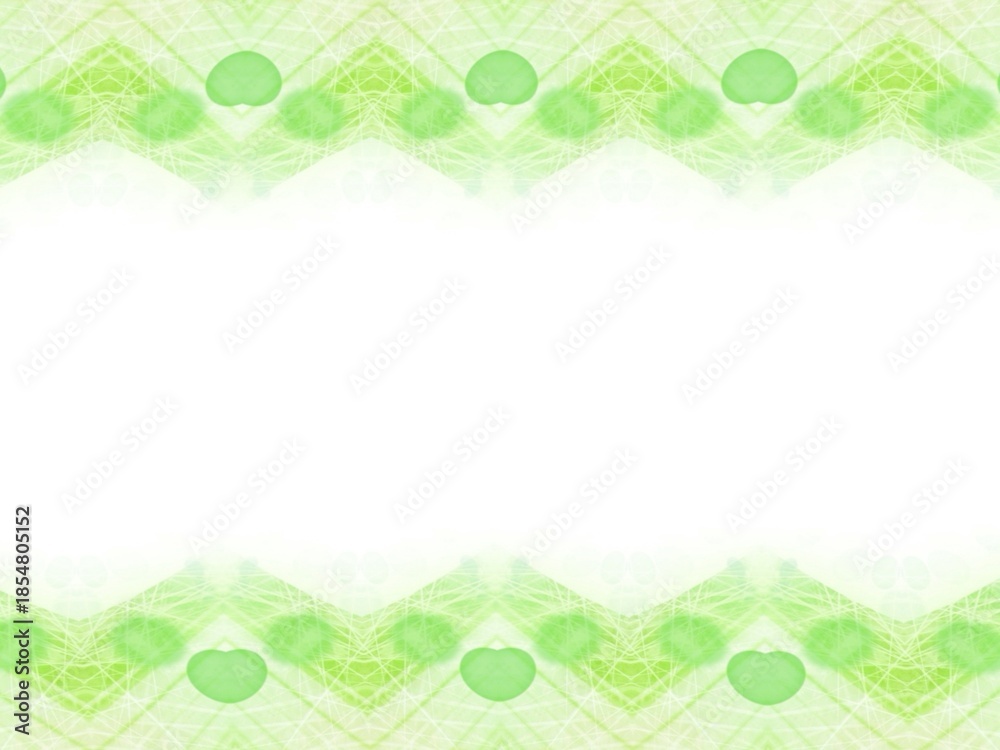 Obraz premium Soft Green Geometric Abstract Background Pattern04