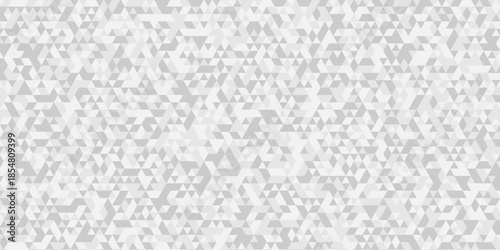 Abstract geometric wall tile and metal cube background triangle wallpaper. Seamless geometric pattern low polygon backdrop background. Gray diamond overlap polygonal background.