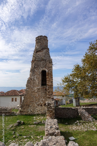 Kruja Castle in Albania. A timeless stone fortress overlooking the hills, where history, culture, and stunning views come together.