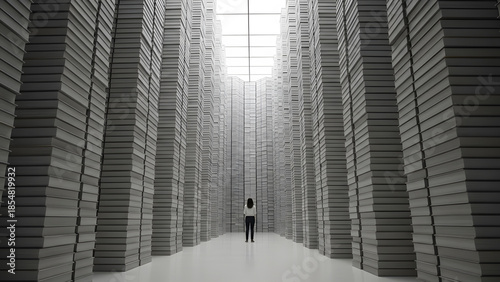 Burden of Knowledge. Perfect for: Education anxiety, social commentary visuals