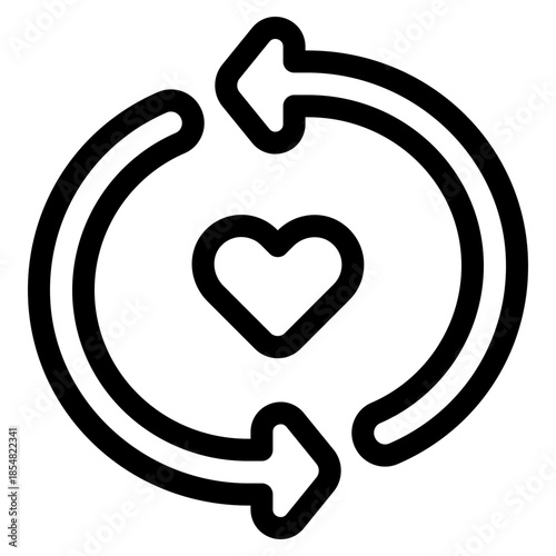 empathy love kindness icon