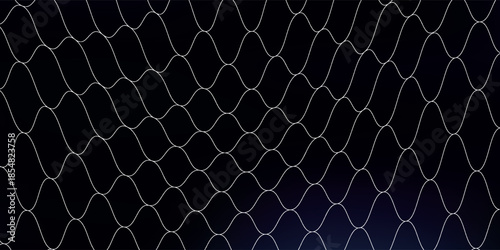 Abstract minimalist black illustration design with hexagon grid. Honeycomb cells