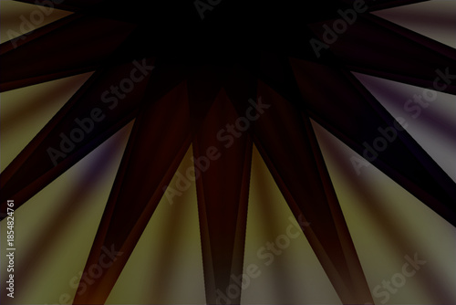 Dark Black vector layout with flat lines. Lines on blurred abstract background with gradient. Backdrop for TV commercials.