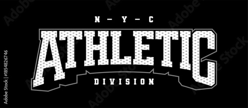 athletic dept active wear typography for print t shirt