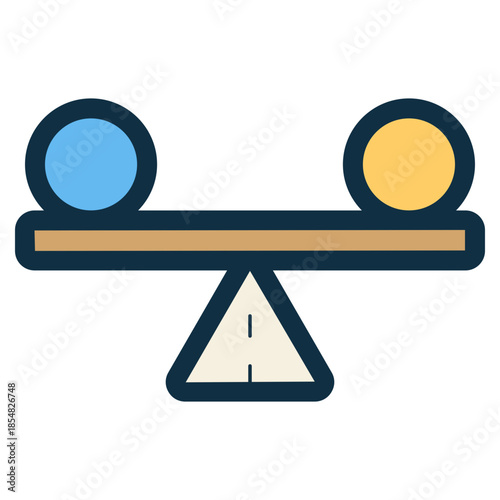 stability equal balanced icon