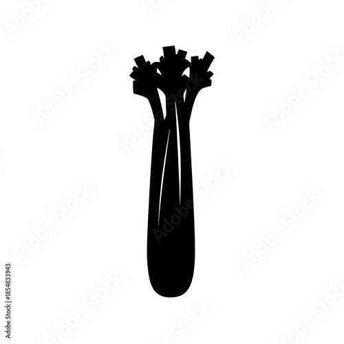 Modern black vase with unique design