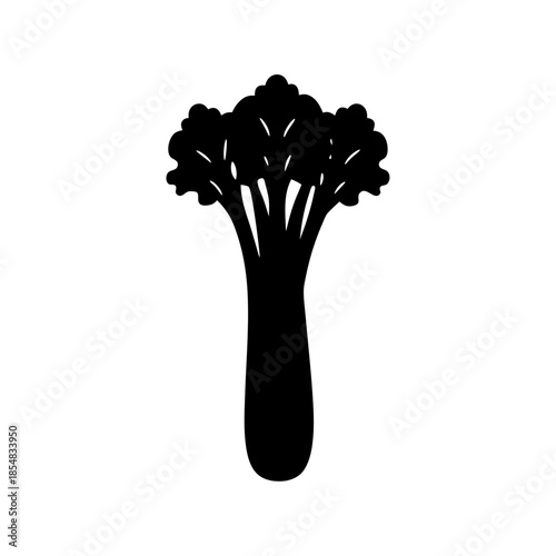 Black silicone kitchen brush