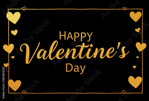 Valentine's Day card design. Illustration with oil paint. Pattern for printing on wall decorations, covers, wallpapers