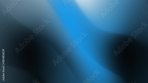 Abstract blue background with rays of light and smooth wave patterns creating a digital motion texture for a dark space wallpaper design with a glow gradient backdrop