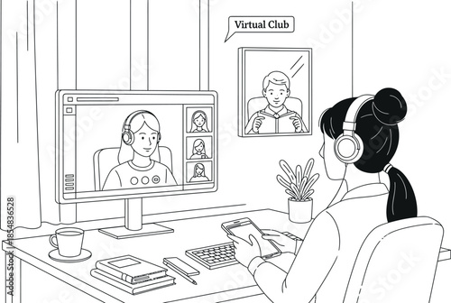 Virtual Club Meeting Online