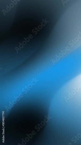 Abstract blue background with rays of light and smooth wave patterns creating a digital motion texture for a dark space wallpaper design with a glow gradient backdrop