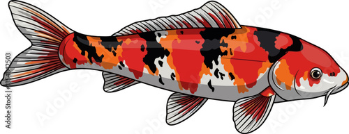 kaleidoscope of fortune a dynamic emblem of purpose and enduring triumph, vector isolated on transparent background