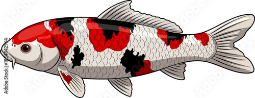 resilience in motion a vibrant symbol of enduring grace and prosperity, vector isolated on transparent background