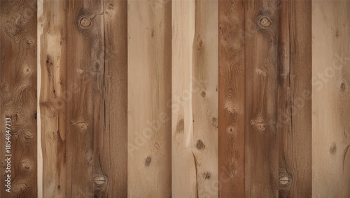 Old wooden planks wall background with natural wood texture. Wooden background. Seamless wood texture.