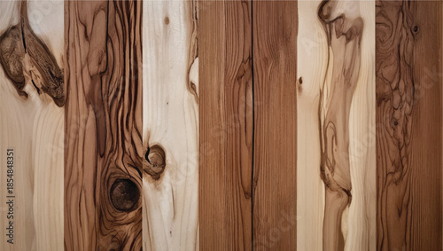 Rustic wood plank wall texture for Interior design. Wooden background. Wood texture with natural pattern.
