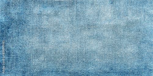 Blue denim jean texture and seamless background. Chambray Denim Fabric Background