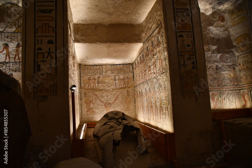 エジプト ルクソール 王家の谷～ラメセス５・6世墓