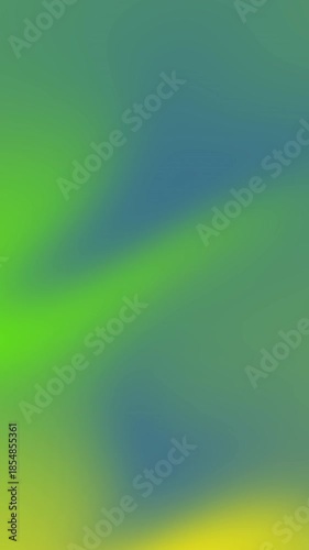Abstract green and colorful background with bokeh features a bright digital art design with soft blurred motion and light gradient texture