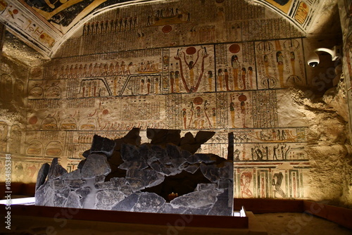 エジプト ルクソール 王家の谷～ラメセス５・6世墓