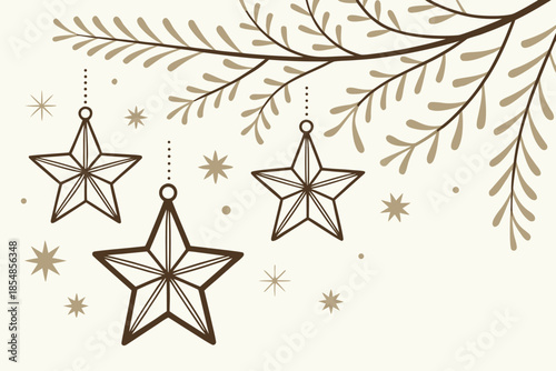 christmas snowflake on white background