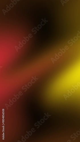 Smooth abstract wave background with a colorful red and yellow gradient design featuring soft light patterns and digital motion blur texture