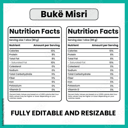 Bukë Misri Illustration – Traditional Albanian Cornbread Food