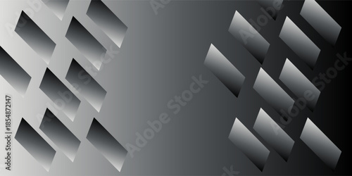 Abstract blue banner design vector, dynamic sporty horizontal background template for media promotion or web bannerPrint