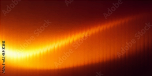 An abstract orange background vector features a dark blue motion wave with a glowing light ray design and digital star energy pattern for a seamless wallpaper texture