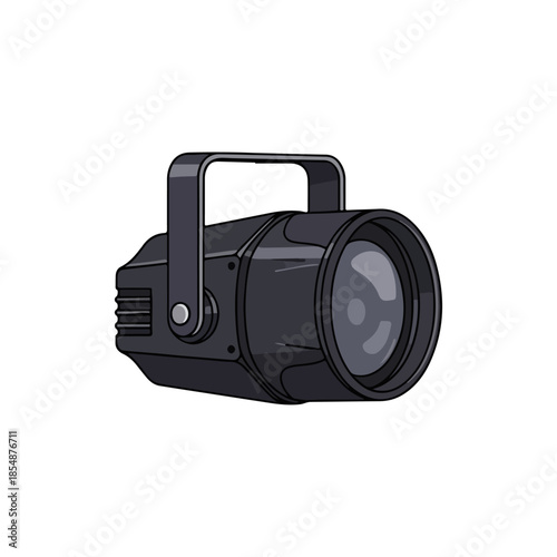 Vector of Stage Strobe Light