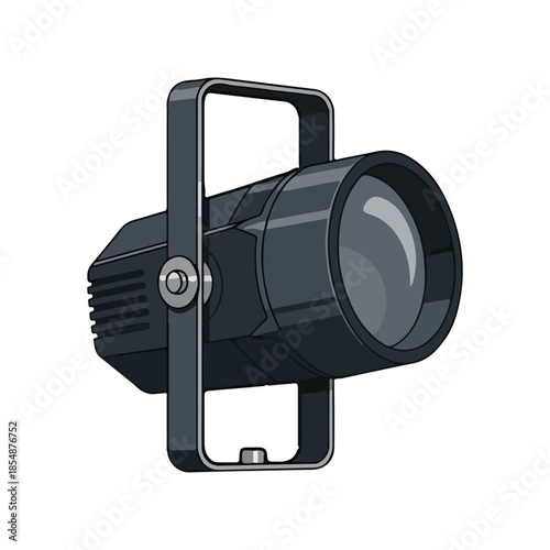 Vector of Stage Strobe Light