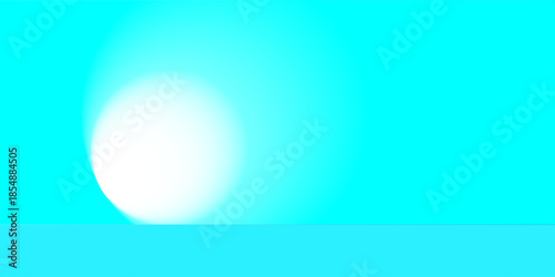 Blue studio room. Limbo light background. Minimal wall scene. Showcase, promotion display modern. bstract 3d backdrop for product presentation.