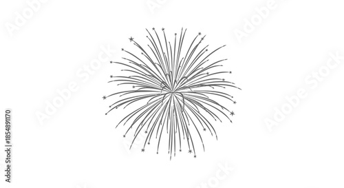 A delicate black and white sketch depicts a sea urchin with detailed spines and texture