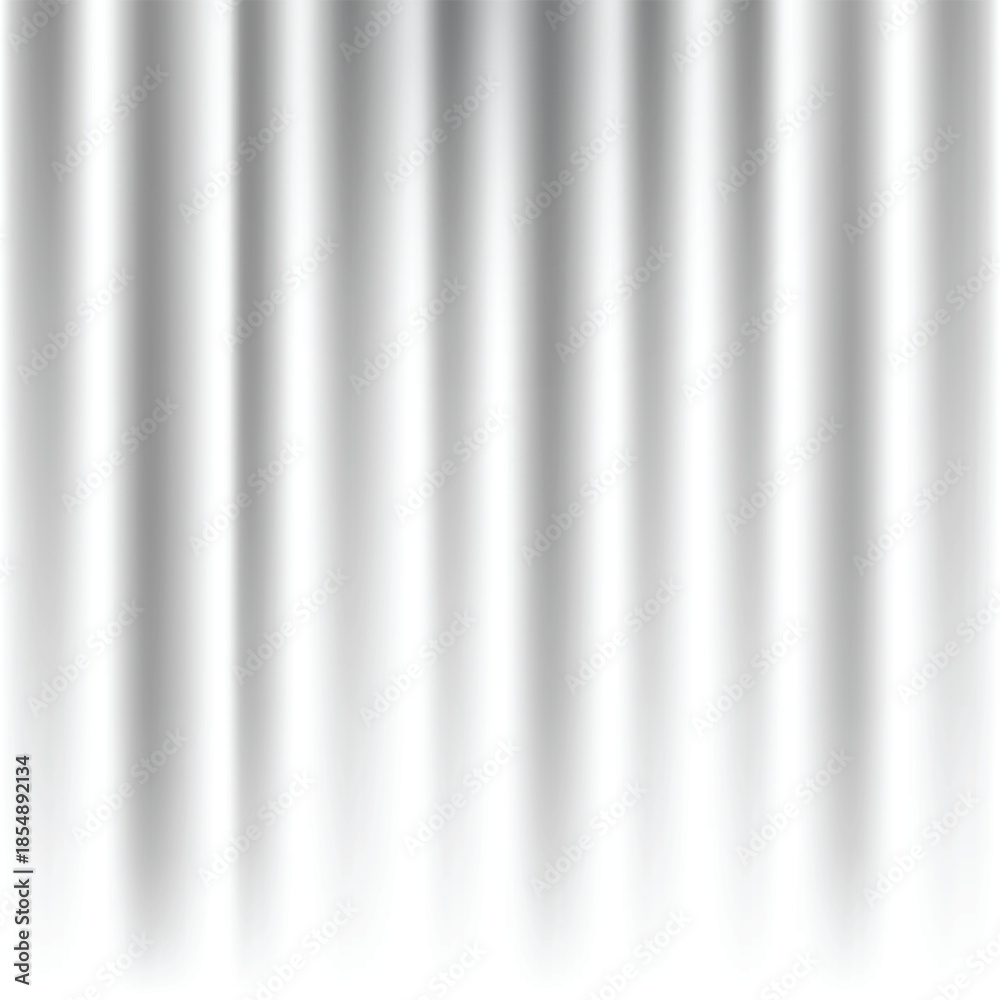 Obraz premium White stage curtains background. Theater scene, studio or room with closed silk curtain.