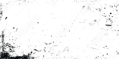 A heavily textured abstract black and white image featuring distressed edges and a faded gritty surface