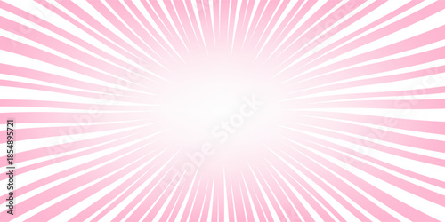 Obraz na płótnie It is a concentrated line of pink light