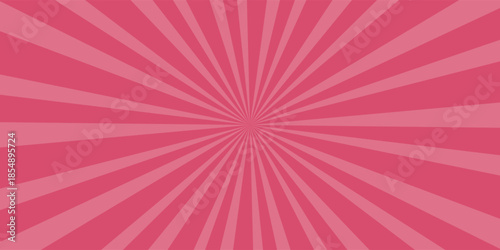 Canvastavla Pink gradient radiation Background illustration
