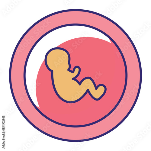 Baby Health Vector Icon which can easily modify or edit