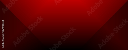 Abstract blurred red black color gradient vector long background. Textured backdrop. Luxury business template. Solid. poster, web page. Digital screen. Premium banner. Christmas card. Cover design