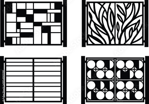 Structure architectural perspective vector in isometric style black and white design 100 chars