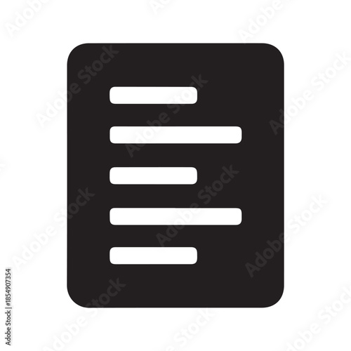 Wallpaper Mural Minimalist Hamburger Menu Navigation Icon Torontodigital.ca