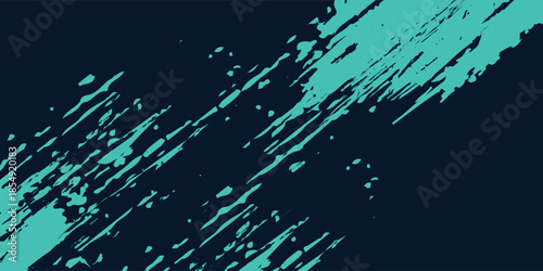 Minimal Abstract turquoise Grunge Scratch Background Template. Print