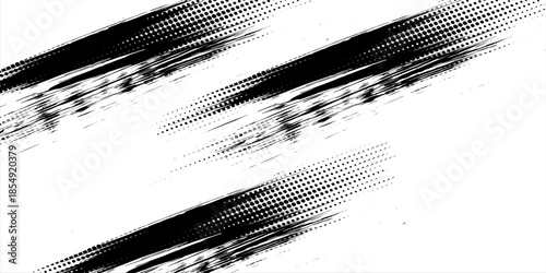 Vector brush sroke texture. Distressed uneven grunge background. Abstract distressed vector illustration. Overlay over any design to create interesting effect and depth