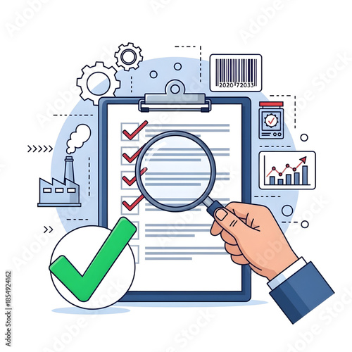 Quality control inspection and product assurance process