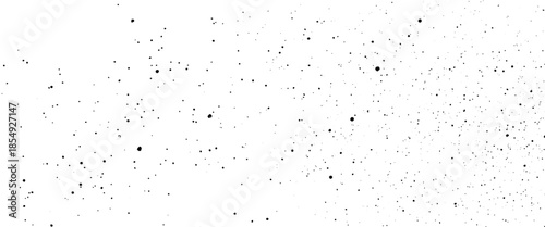Vector minimal black ink splatter texture ink spray dots texture for creative design.