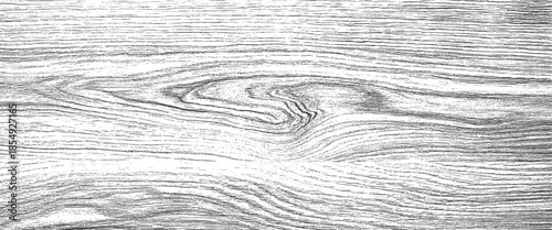 Vector white and black color old wooden plank with natural pattern for design