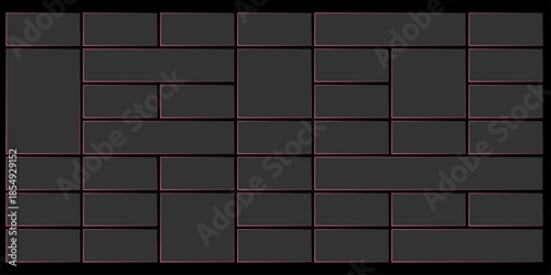 Futuristic transparent glass frames for website landing page. Digital banners UI templates design
