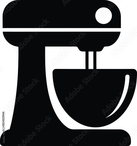 Modern Stand Mixer Icon