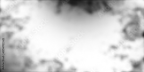 A striking black and white halftone texture displays a horizontal gradient with dramatic dark and light transitions.