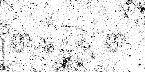 An intricate black and white grunge texture featuring scattered fine dots and delicate linear imperfections.